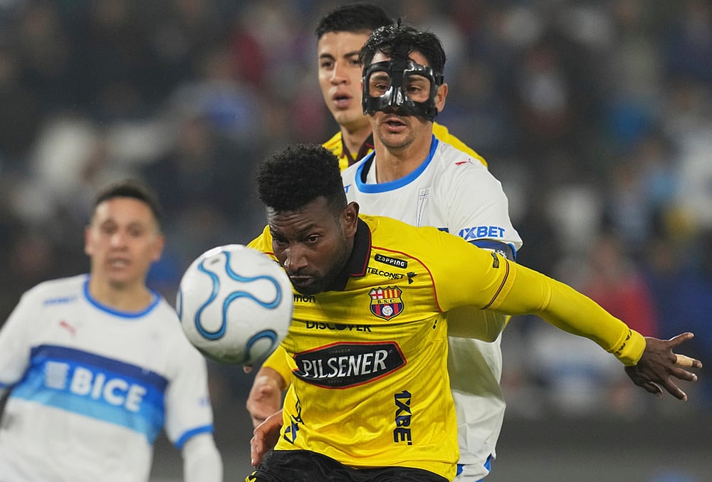 Universidad Catolica vs Barcelona SC Copa Libertadores match highlights-Exon Vallecilla