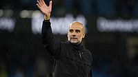 Pep Guardiola Confirms Departure from Manchester City At Season-End After Historic 10-Year Tenure AP Photo : Manchester City's head coach Pep Guardiola greets fans at the end of the English Premier League soccer match between Manchester City and Crystal Palace in Manchester, England.