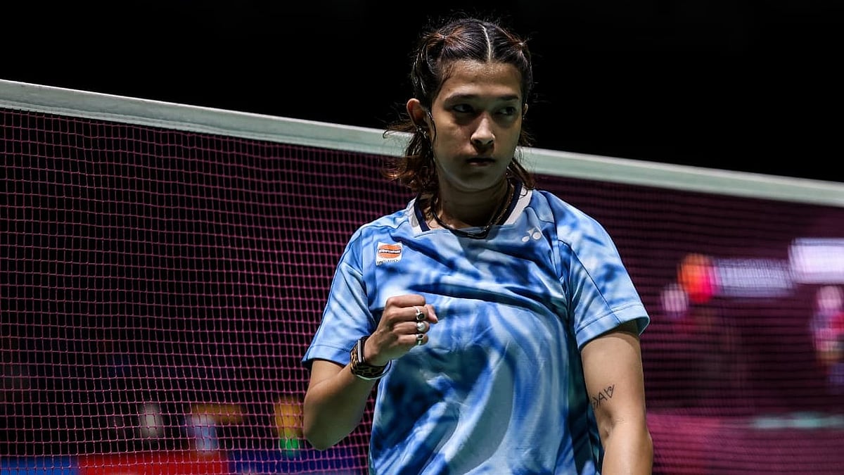 India's Ashmita Chaliha in action at BWF Malaysia Masters 2026. - Badminton Photo