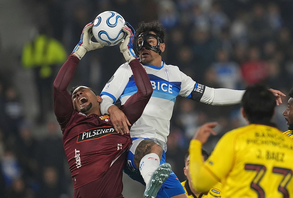 Universidad Catolica vs Barcelona SC Copa Libertadores match highlights-Jose Contreras