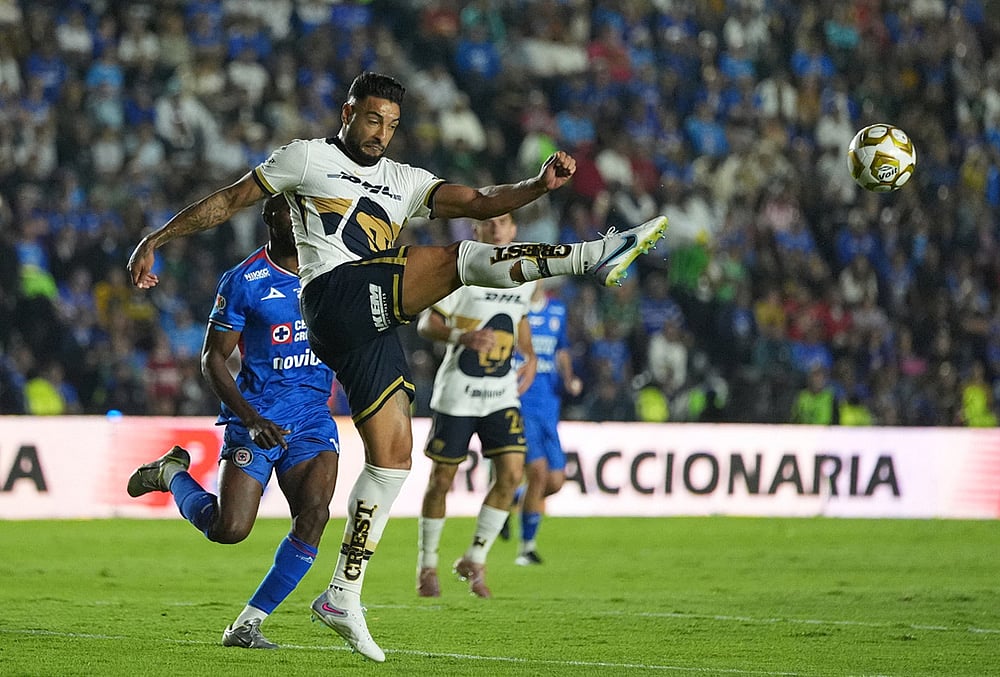Cruz Azul Vs Pumas UNAM Liga MX Clausura Final first leg highlights-Nathan Silva