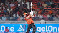 SRH Vs RCB, IPL 2026: Heinrich Klaasen Smashes 24-Ball 51, Hits Three Sixes Off Hazlewood IPL/X : Heinrich Klaasen in action against RCB in IPL 2026 at Rajiv Gandhi International Stadium.