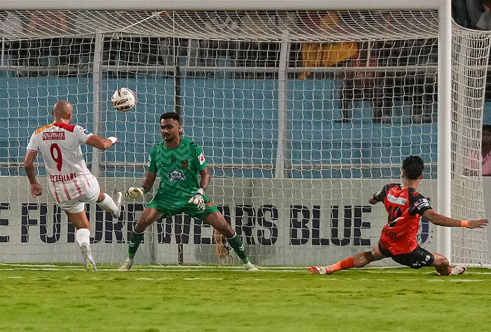 Inter Kashi Vs East Bengal Indian Super League match highlights-Arindam Bhattacharya