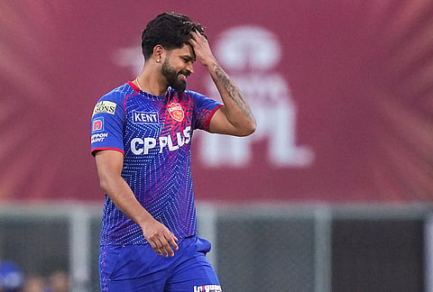Punjab Kings' captain Shreyas Iyer warms-up before an Indian Premier League (IPL) 2026 T20 cricket match between Lucknow Super Giants and Punjab Kings, in Lucknow, Uttar Pradesh.