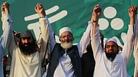 Hizbul Chief Syed Salahuddin, Top Terror Operatives Attend Funeral of Slain Commander Hamza Burhan in Islamabad Hizbul Chief Syed Salahuddin, Top Terror Operatives Attend Funeral of Slain Commander Hamza Burhan in Islamabad