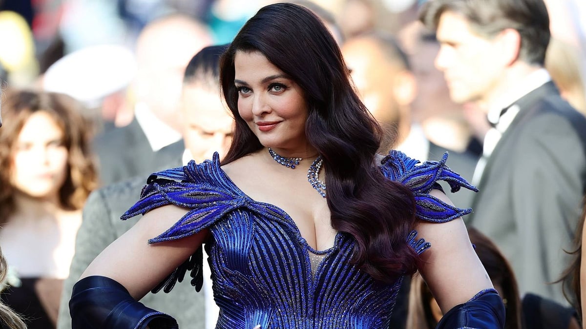 Aishwarya Rai Bachchan Cannes 2026 Look Stuns In Blue Couture - X