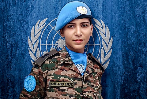 Indian Army officer serving in the UN Interim Force Commander of the Female Engagement Team (FET) in Lebanon (UNIFIL), Major Abhilasha Barak, has been named the recipient of 2025 United Nations Military Gender Advocate of the Year Award for her outreach efforts with women and girls during her deployment in the West Asian nation. 