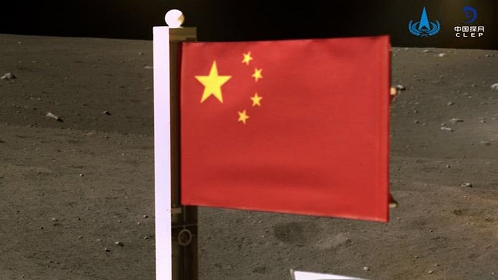 China Becomes Second Country To Plant Flag On Moon As Lunar Probe Returns To Earth | - CLEP