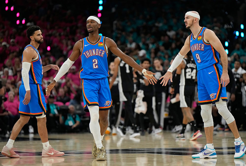 Spurs Vs Thunder Western Conference finals NBA basketball Game 3 highlights-Alex Caruso