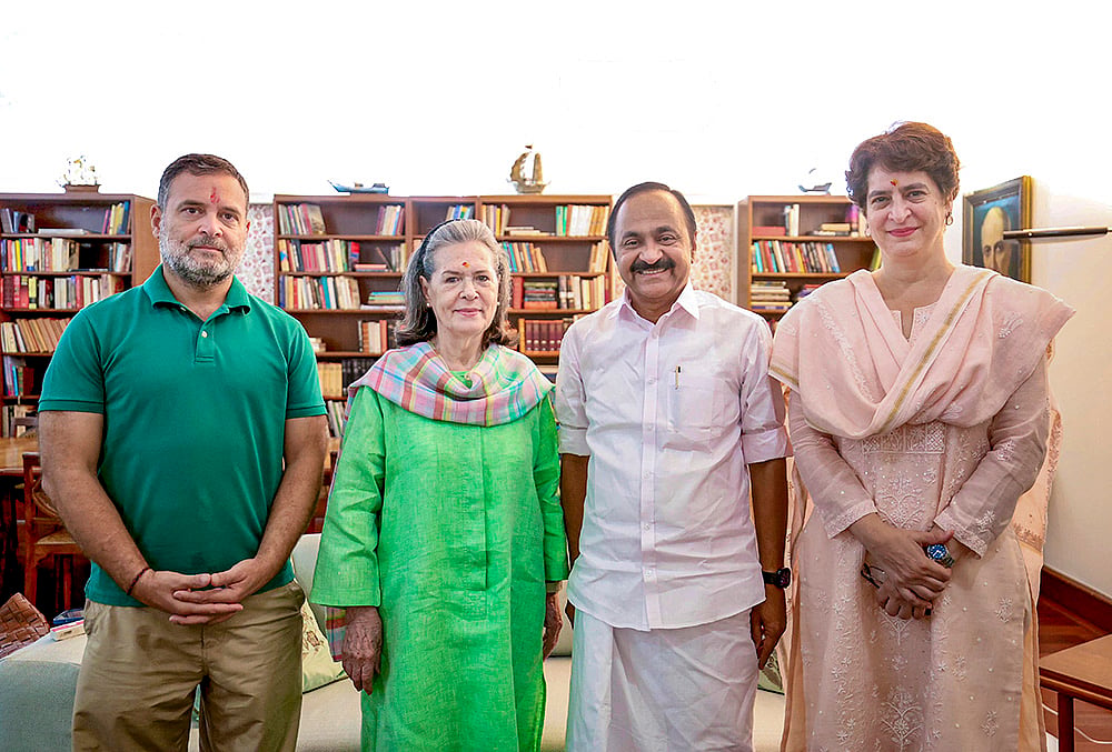 VD Satheesan visits Delhi