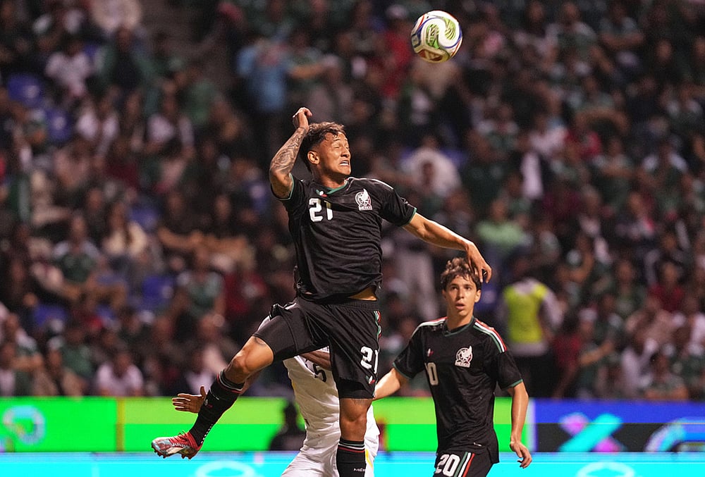 MEX vs GHA international friendly match highlights-Mexicos Eduardo Águila