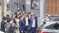US Secretary of State Rubio Arrives In Kolkata Ahead Of Quad Talks PTI : US Ambassador to India Sergio Gor and US Secretary of State Marco Rubio visit Mother House, the headquarters of Saint Teresa's Missionaries of Charity, in Kolkata, West Bengal, Saturday, May 23, 2026.
