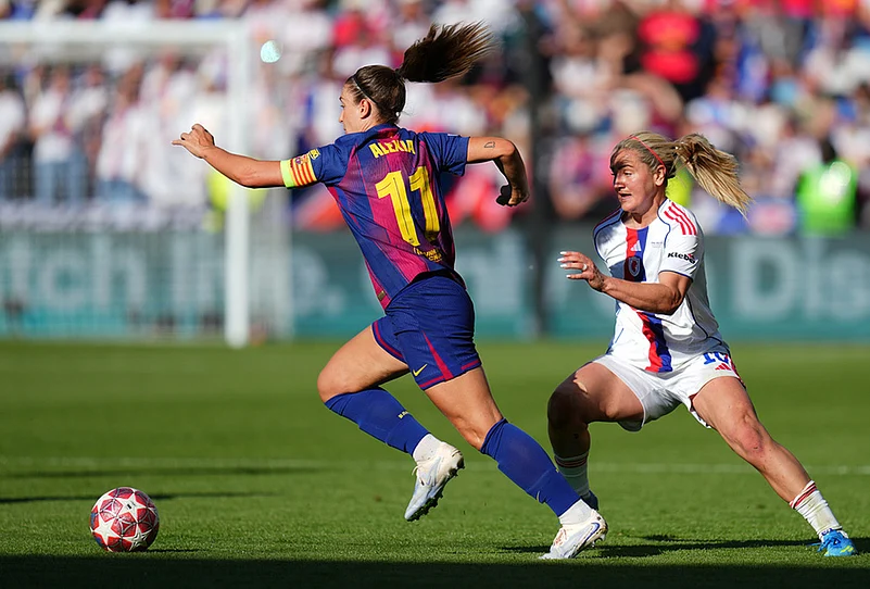 Barcelona vs Lyon Womens Champions League final highlights-Alexia Putellas
