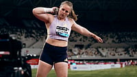Diamond League 2026 LIVE Streaming: When And Where To Watch The Xiamen Leg? | Photo: X/Diamond_League : Jessica Schilder in action during the Diamond League leg in Shanghai/Keqiao on May 16, 2026.