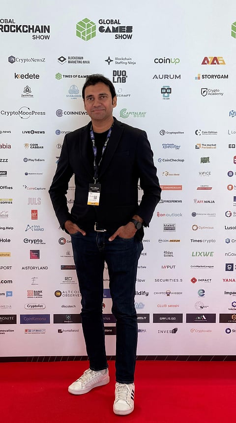 Mrityunjaya Jay Prajapati at Global Games Show