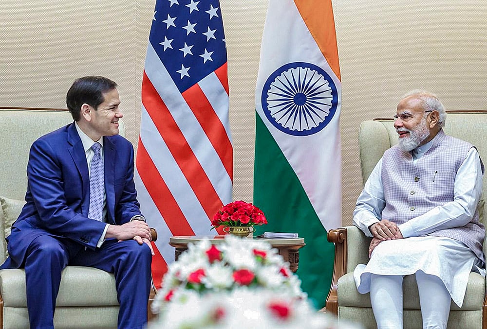 Marco Rubio meets PM Modi in Delhi