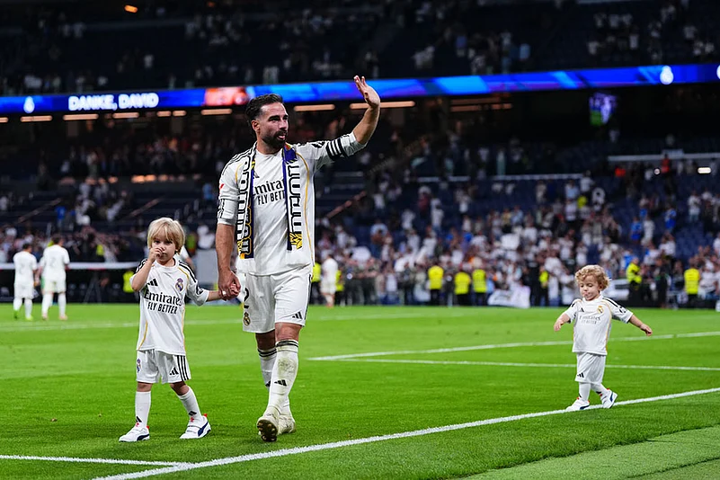 La Liga Soccer Match: Real Madrid vs Athletic Bilbao Dani Carvajal