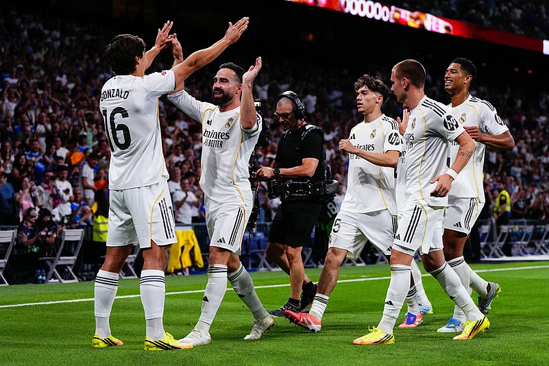 Spain La Liga Soccer Match: Athletic Bilbao vs Real Madrid