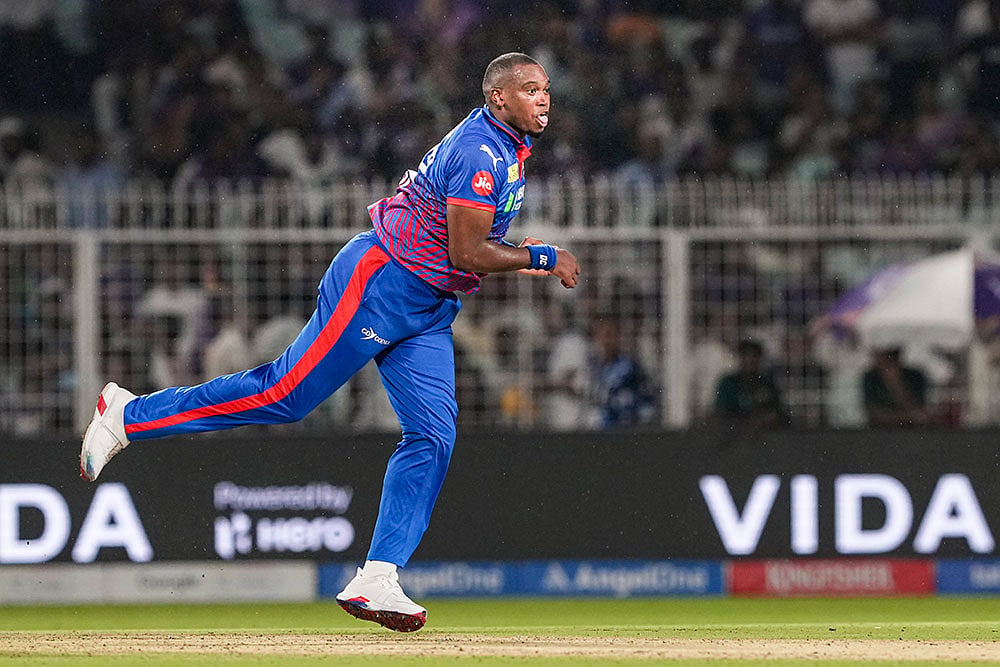Lungi Ngidi Delhi Capitals vs Kolkata Knight Riders
