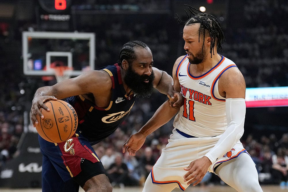 NBA Basketball Game: Cleveland Cavaliers vs New York Knicks