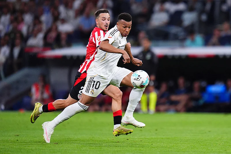 Spanish La Liga Soccer Match: Real Madrid vs Athletic Bilbao