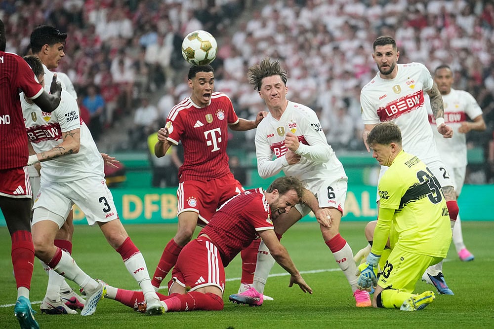 DFB Pokal, German Cup soccer Final: Bayern Munich vs VFB Stuttgart