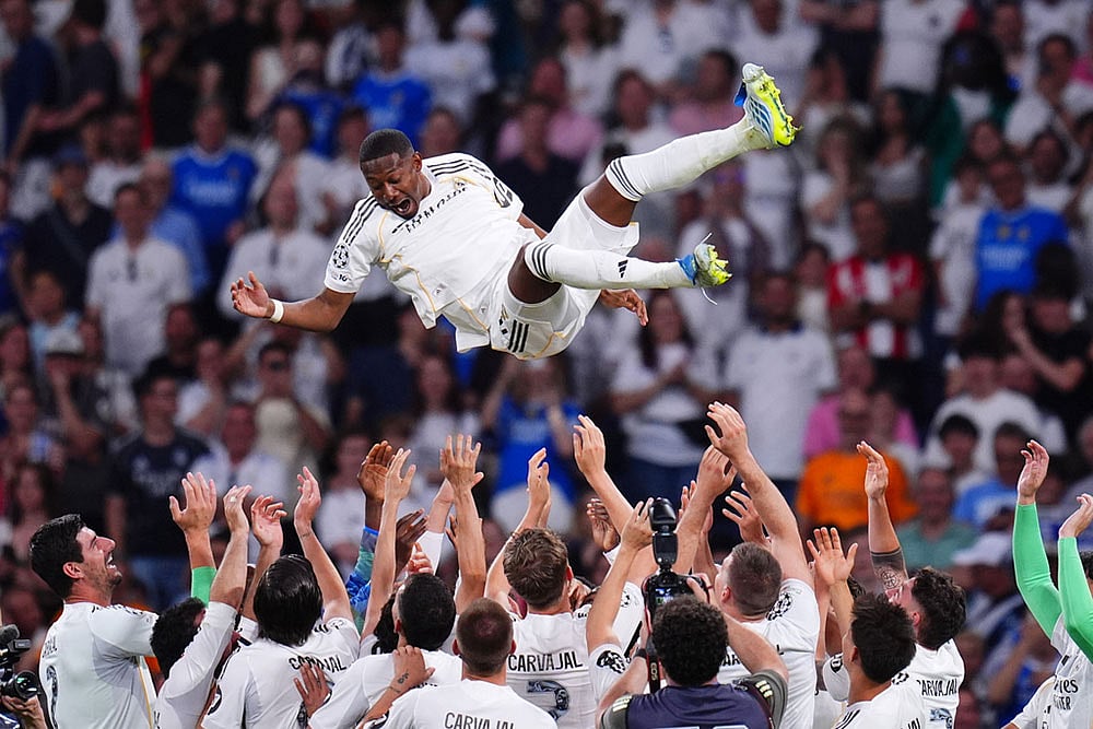 David Alaba La Liga: Athletic Bilbao vs Real Madrid