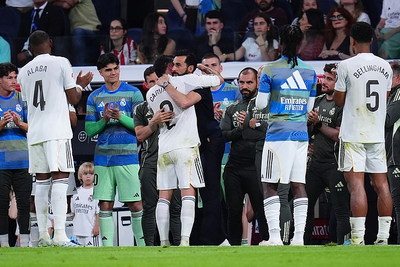 Spain Soccer La Liga: Real Madrid vs Athletic Bilbao Dani Carvajal