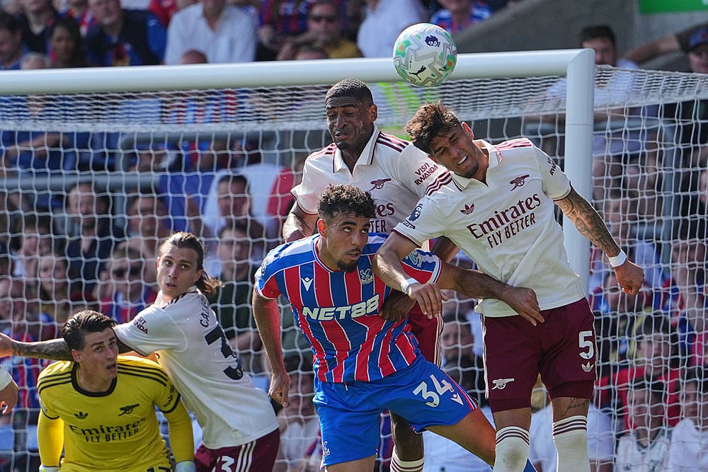 English Premier League Soccer Match: Crystal Palace vs Arsenal