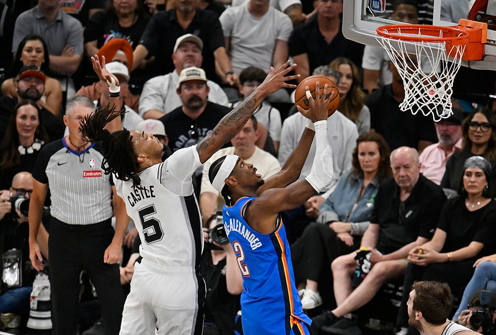 spurs vs thunder nba 2026 playoffs western conference finals game 4-Shai Gilgeous-Alexander