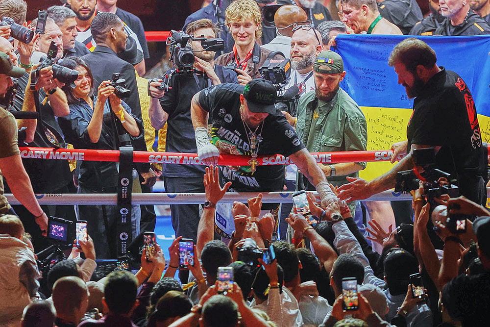 Egypt Verhoeven Usyk  Boxing