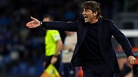 | Photo: Alessandro Garofalo/LaPresse via AP : Napoli’s head coach Antonio Conte shouts during a Serie A soccer match between Napoli and Cremonese, April 24 , 2026, in Naples, Italy. 