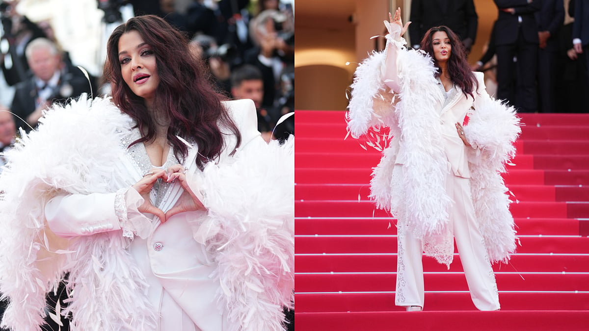 AP : Aishwarya Rai Bachchan in white at Cannes 2026