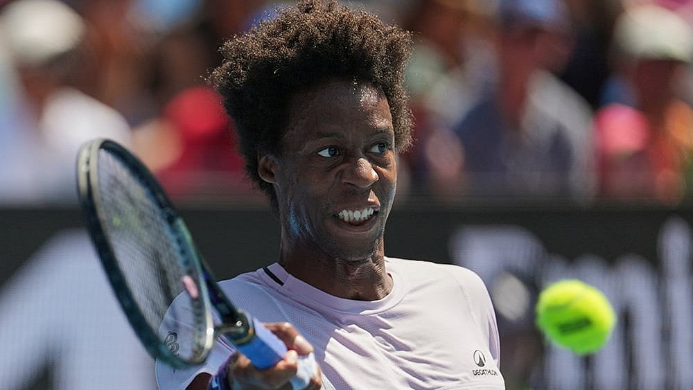 Gael Monfils will be up against Hugo Gaston in round one of French Open 2026 at the Court Philippe-Chatrier on Monday, May 25. - | Photo: AP/Dita Alangkara