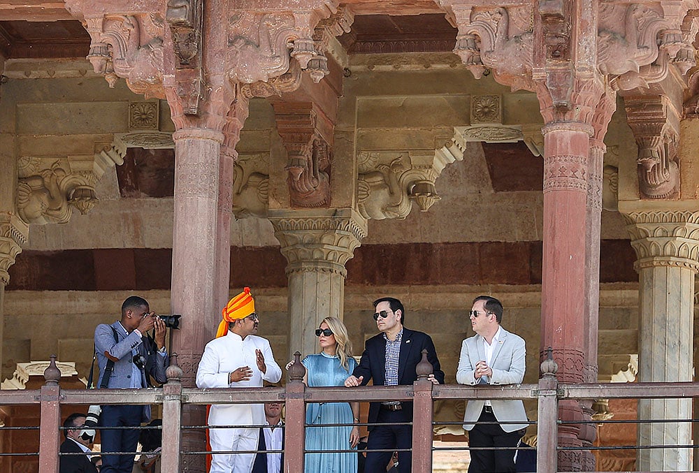Marco Rubio visits Amer Fort