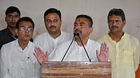 Detect, Delete and Detain: Suvendu Adhikari Calls For Setting Up Of Holding Centres ANI News : Suvendu addressing a gathering