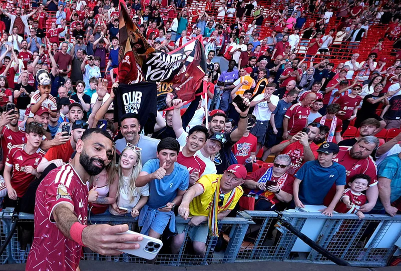 Liverpool FC post-match farewell ceremony