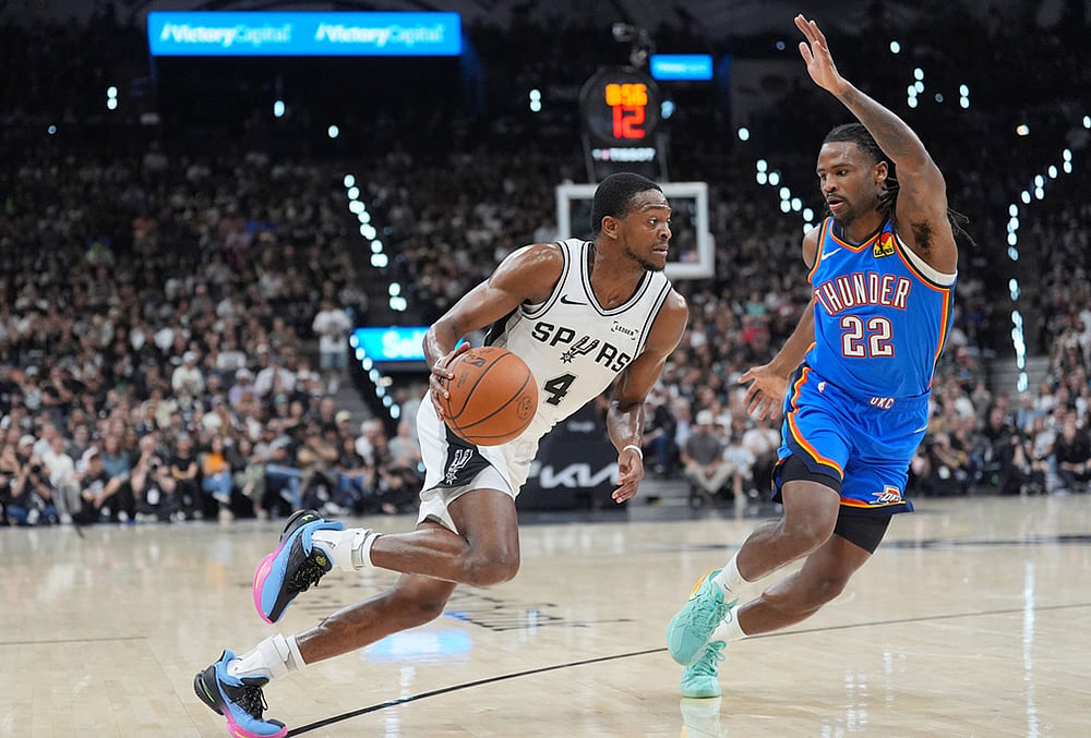 spurs vs thunder nba 2026 playoffs western conference finals game 4 highlights-Deaaron Fox