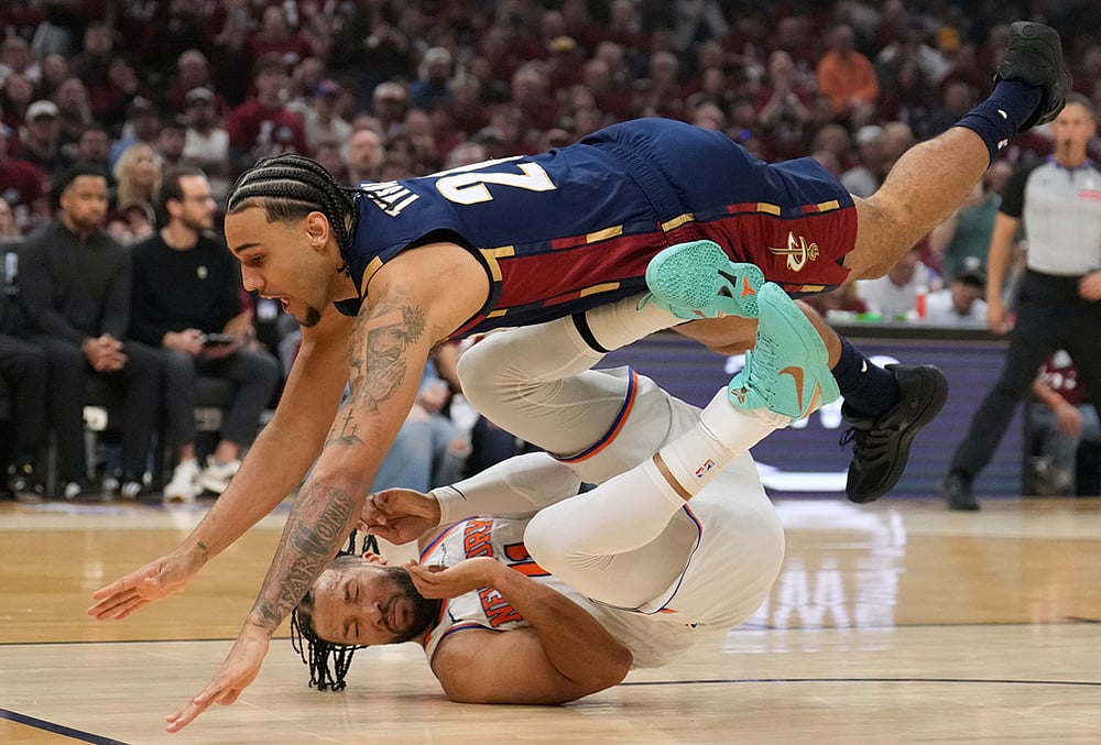Cavaliers Vs Knicks NBA Eastern Conference Finals Game 4 highlights-Jaylon Tyson