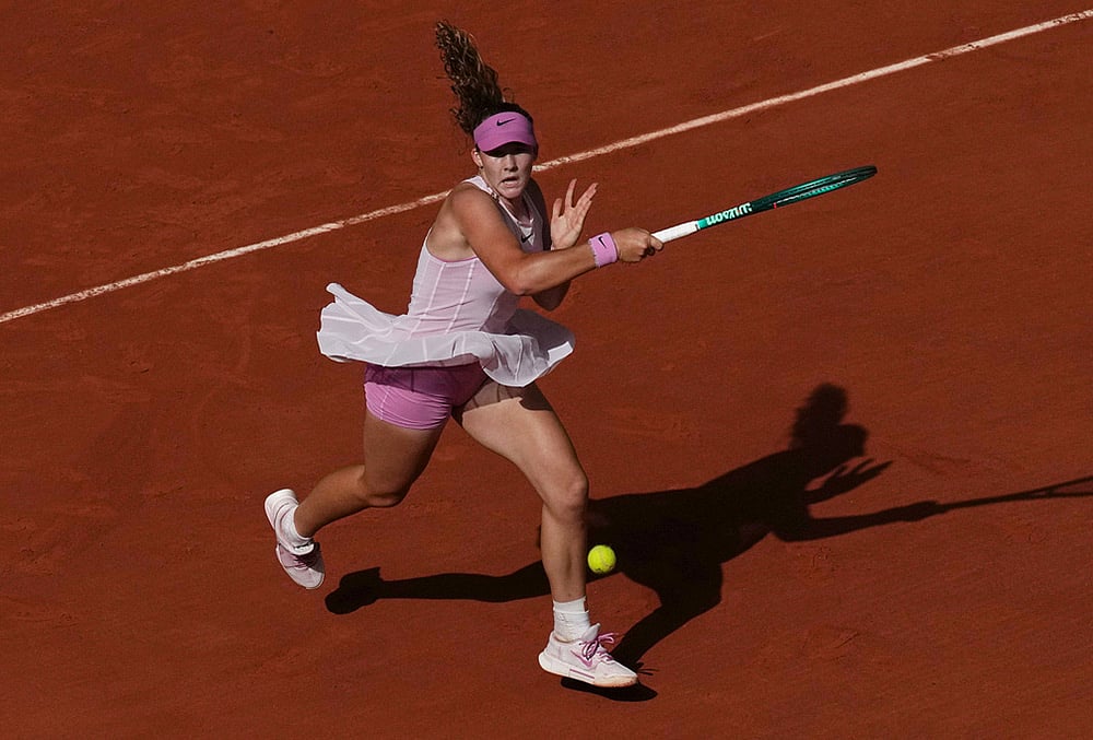 Mirra Andreeva Vs Fiona Ferro tennis photo gallery