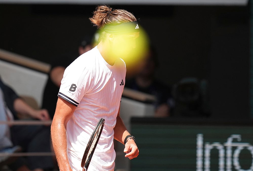 Alexander Zverev French Open In Pics