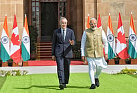 Canada PM Carney’s India Visit Resets Ties After 2023 Killing of Sikh Activist, Says Piyush Goyal IMAGO : Indian Prime Minister Narendra Modi, right, walks with Canadian Prime Minister Mark Carney, left, following a bilateral meeting at Hyderabad House
