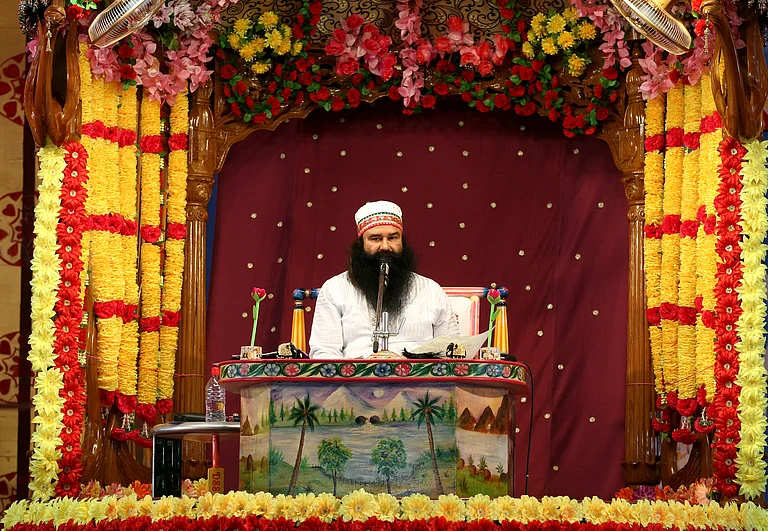 Convicted Dera Sacha Sauda Chief Gurmeet Ram Rahim Gets 30-Day Parole, 16th Release Since 2017. - PTI