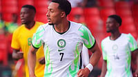 AP Photo : Nigeria footballers in action against Zimbabwe in Unity Cup 2026. 