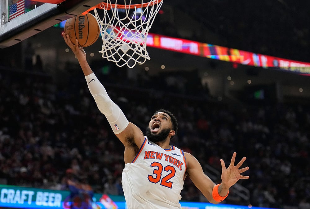 Cavaliers Vs Knicks NBA Eastern Conference Finals Game 4 highlights-Karl-Anthony Towns