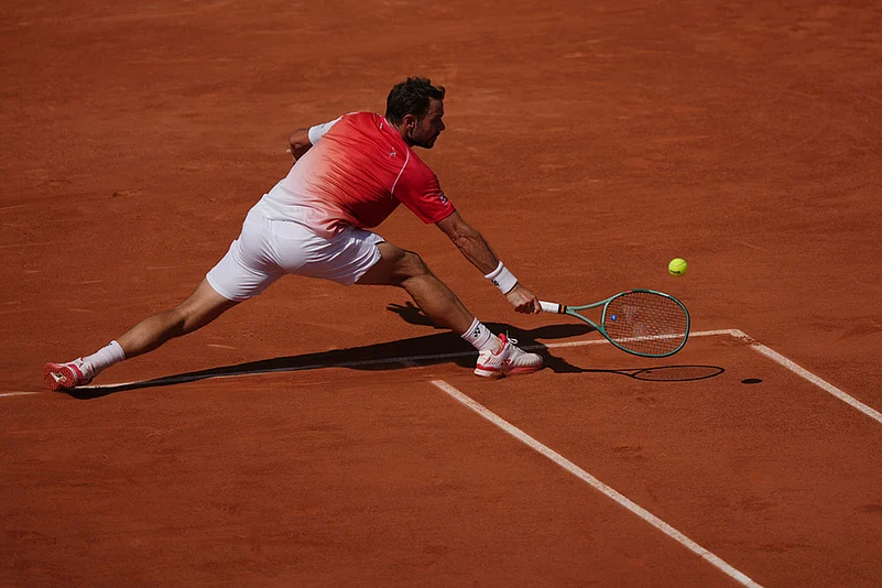 Tennis: Stan Wawrinka Vs Jesper De Jong