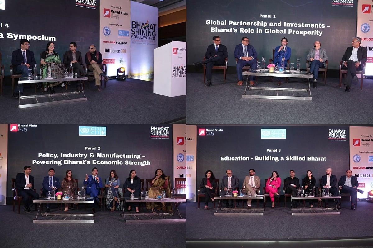 Panel discussions at Bharat Shining Conclave 2026