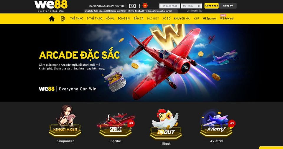 WE88 website