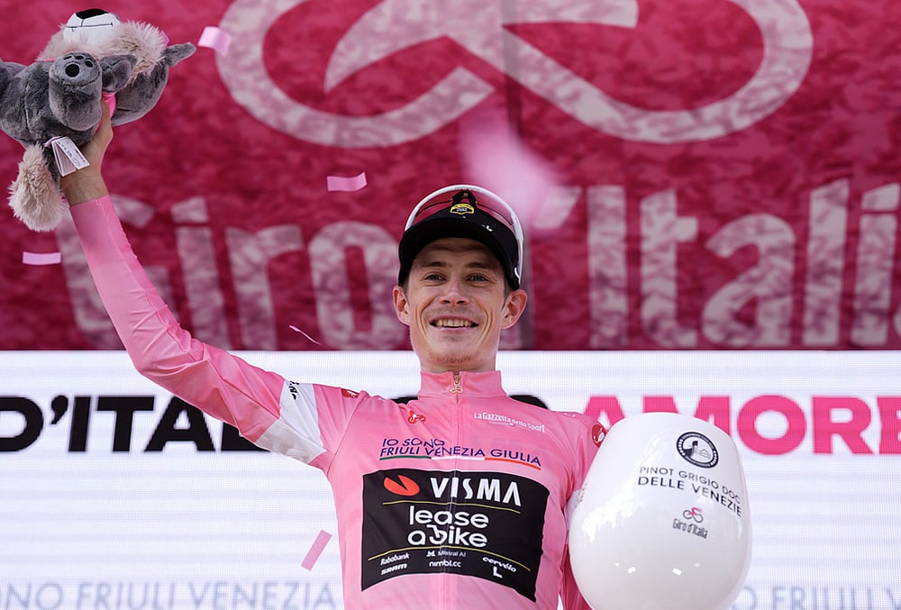 Jonas Vingegaard Italy Giro dItalia Cycling Giro stage 16 photos