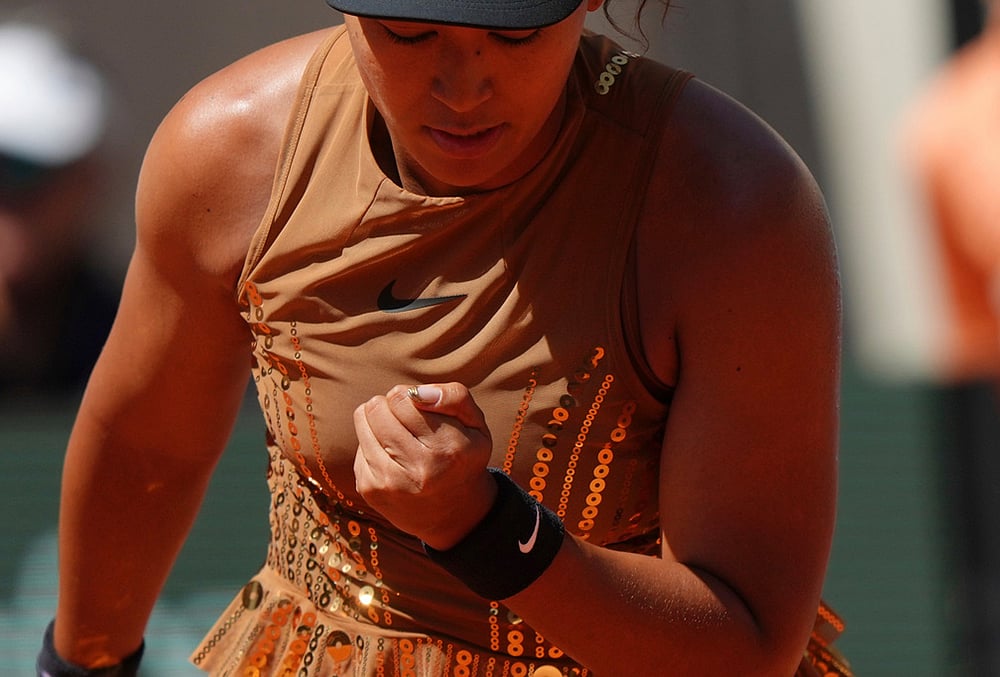 Naomi Osaka opening match Roland Garros